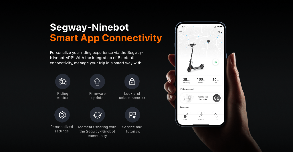 Segway Ninebot Electric KickScooter E2