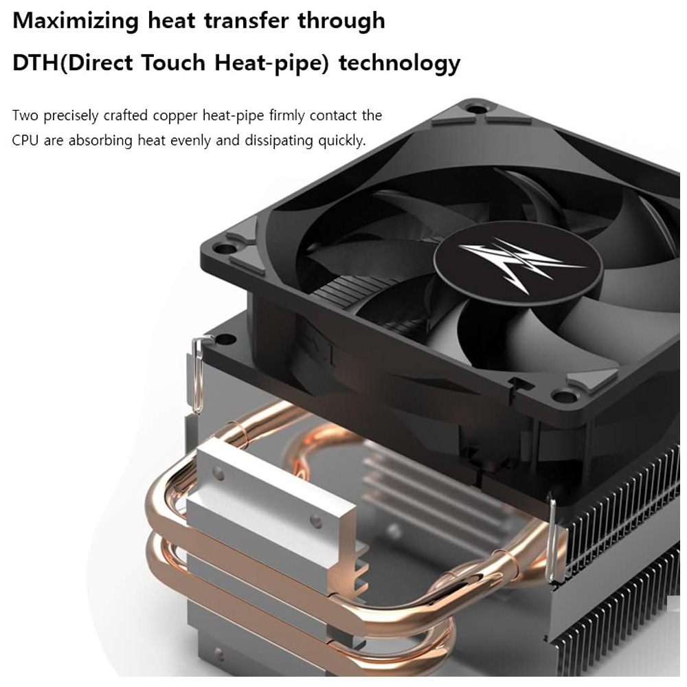 Zalman CNPS4X 92mm Black CPU Cooler 1700P/AM5