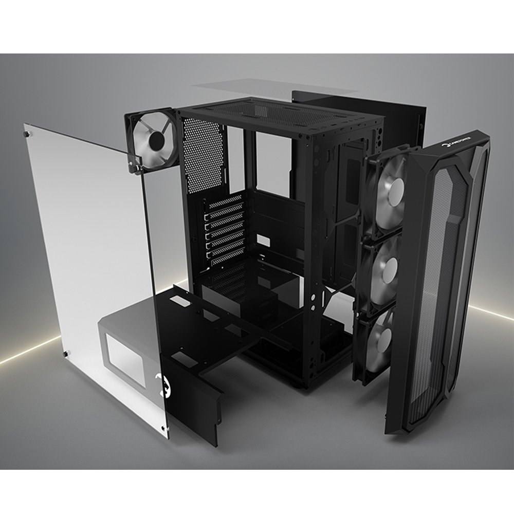 GAMEPOWER Aura ARGB Gaming PC Case