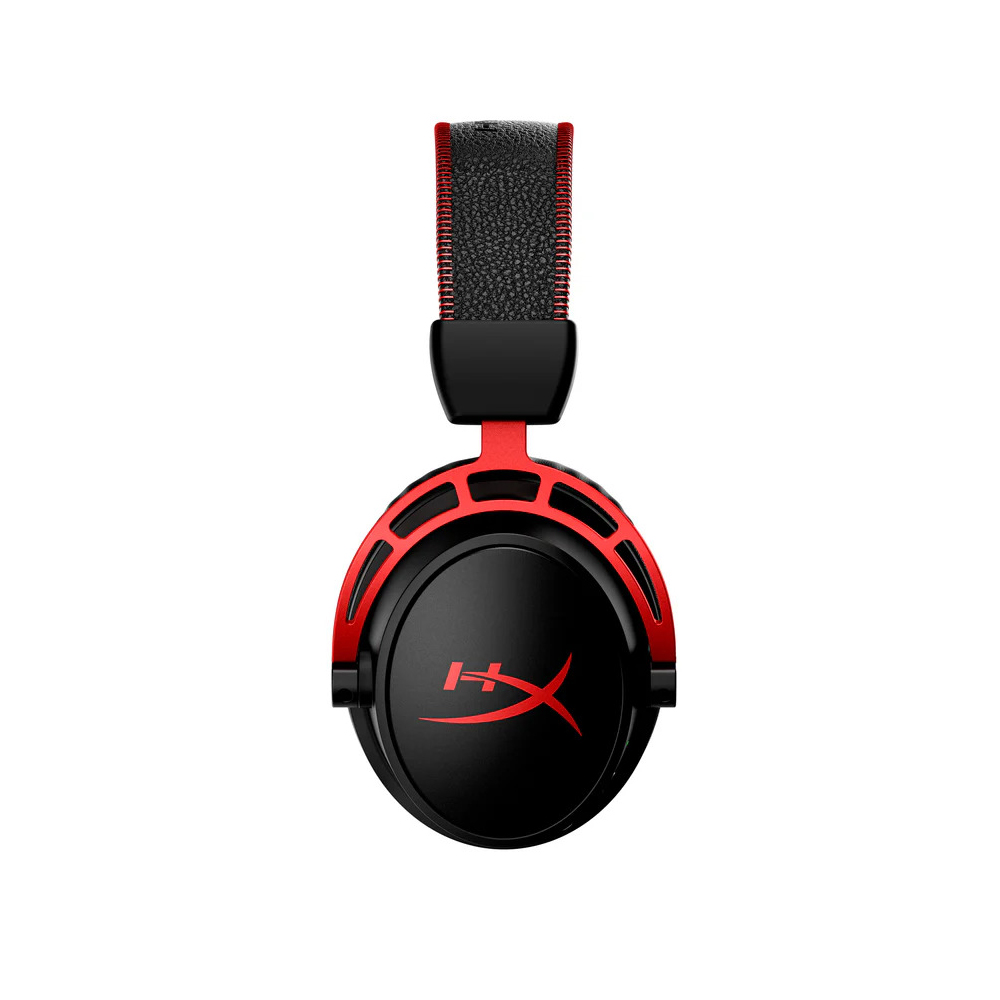 HyperX Cloud Alpha Wireless - Gaming Headset for PC, 300-hour battery life, DTS Headphone:X Spatial Audio, Memory foam, Dual Chamber Drivers, Noise-canceling mic, Durable aluminum frame,Red