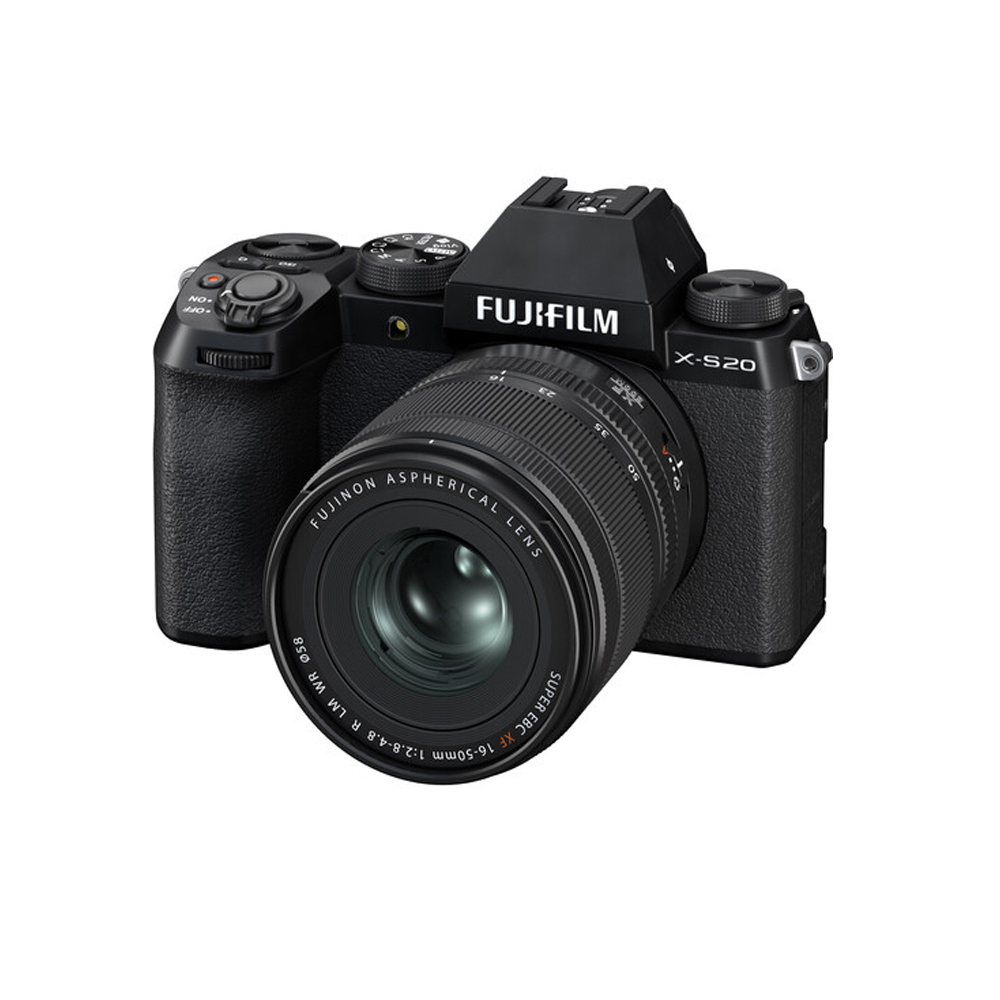 Fujifilm X-S20 Mirrorless Digital Camera with XF 16-50mm F/2.8-4.8 Lens