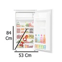 PROCOOL XR-120 Mini Refrigerator, 84x53x54cm, 137L, White