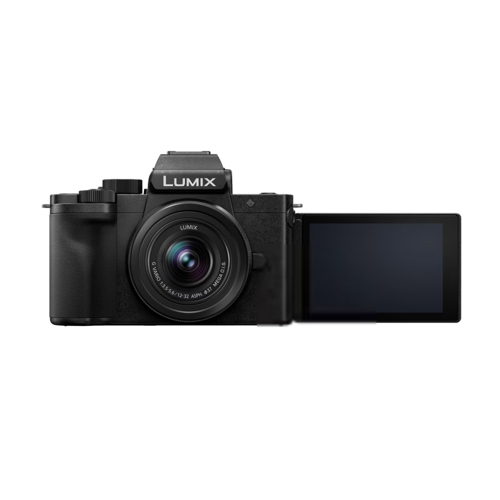 Panasonic Lumix DC-G100DK Black (with 12-32mm F/3.5-5.6 Asph. Mega O.I.S.)