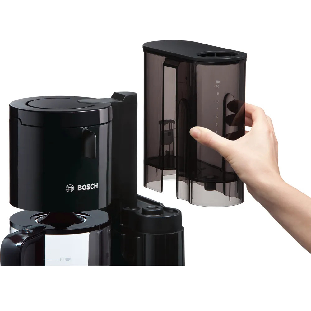 BOSCH TKA8013 Coffee maker Styline - Filter Coffee Machine, 1.4L, 1160W, Black