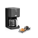 Krups KM6008 Filter Coffee Machine, Intuitive Display, 1000W, 1.25L, Black