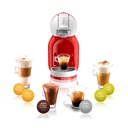 Nescafe EDG305.WR Dolce Gusto Mini Me Coffee Capsule Machine by De'Longhi, 15bar, 0.8L, 1600W, Red