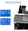 BILL COUNTER AL-920A Multi Currency Mix Value Money Counter