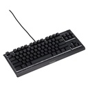 SteelSeries Apex 3 TKL RGB Gaming Keyboard – Tenkeyless Compact Form Factor - 8-Zone RGB Illumination – IP32 Water & Dust Resistant – Whisper Quiet Gaming Switch – Gaming Grade Anti-Ghosting,Black