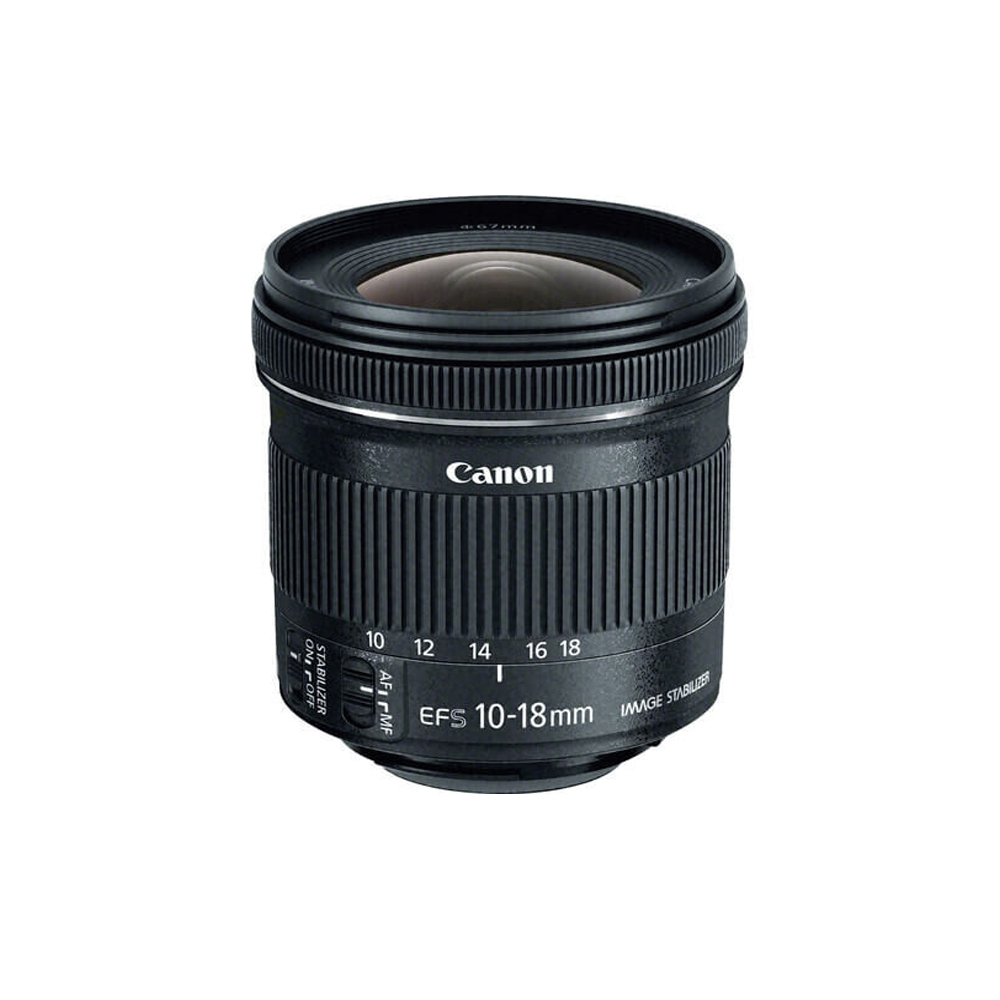 Canon EF-S 10-18mm f/4.5-5.6 IS STM Lens (Retail Box)