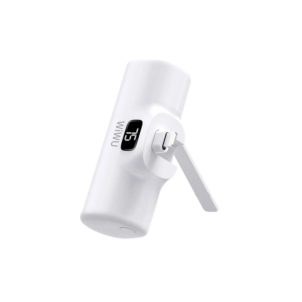 Wiwu Capsule Tail Plug Mobile 5000 mAh Powerbank (Lightning) 