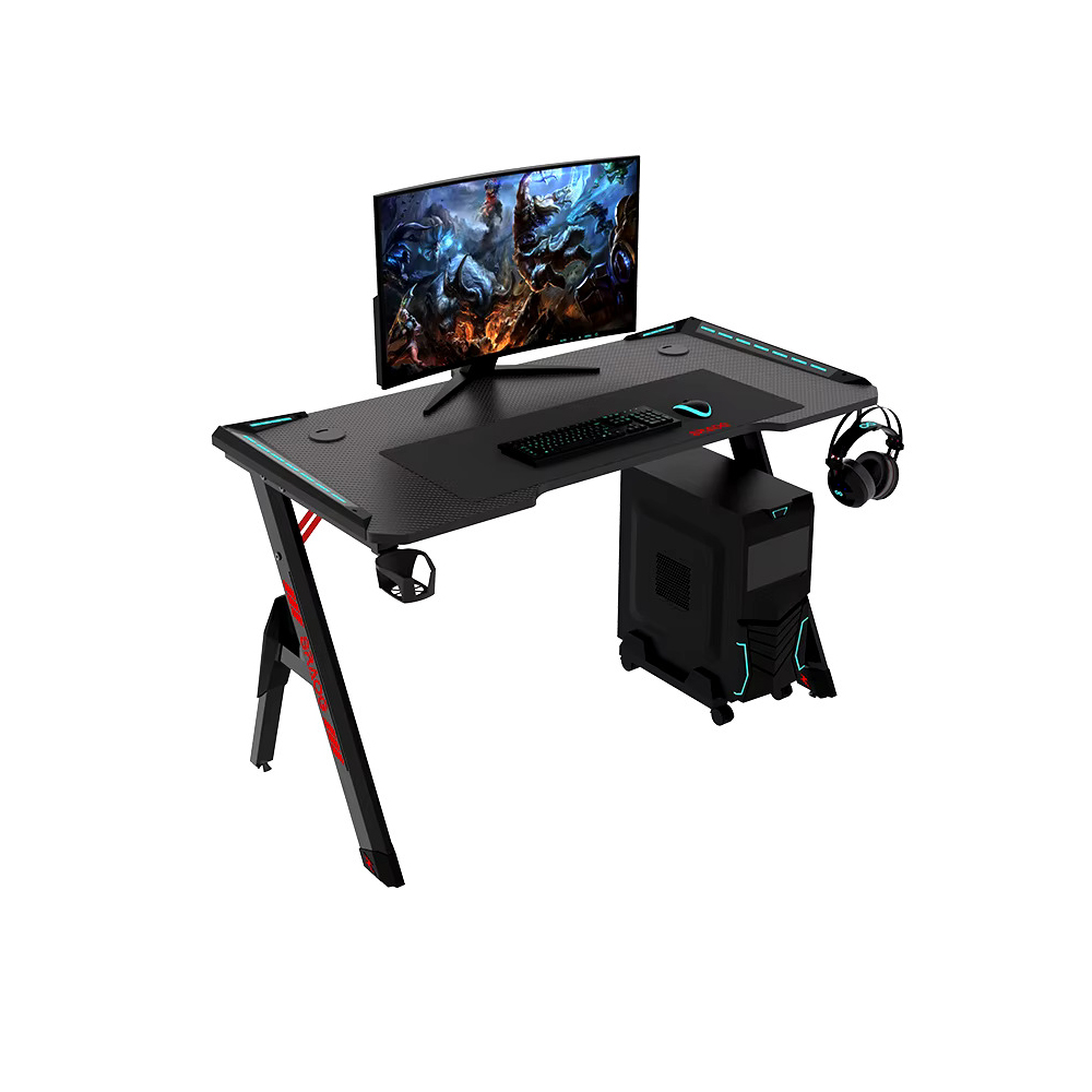 AOR S1-Y RGB Black Gaming Table - 1400*600*730mm