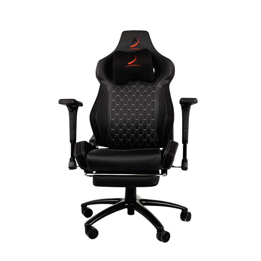 Adax Luxes Gaming Chair - Leatherette Black