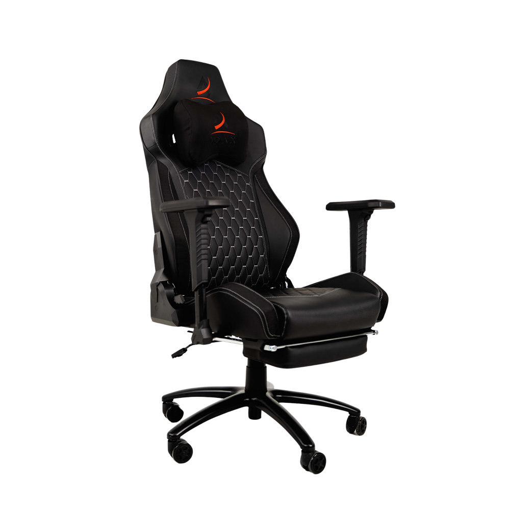 Adax Luxes Gaming Chair - Leatherette Black