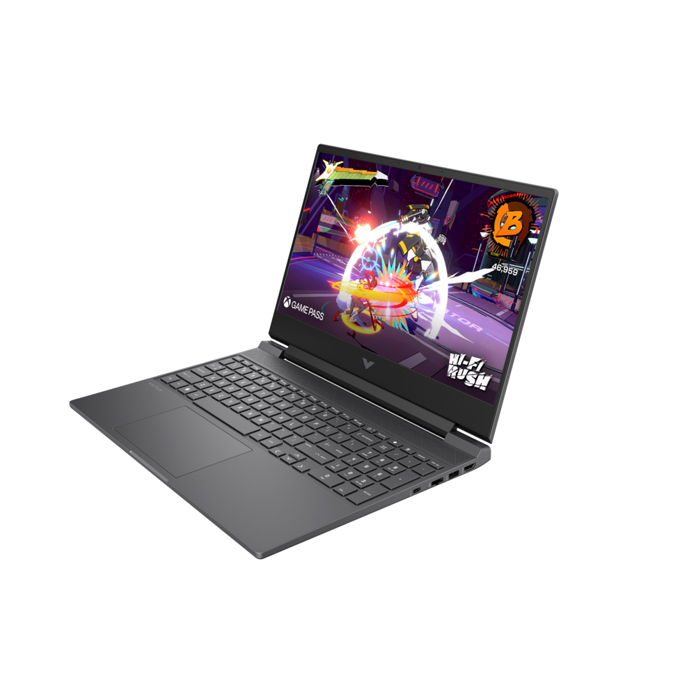 HP VICTUS 15-FB2063 Gaming AMD Ryzen 5-7535HS 512GB SSD 8GB 15.6" (1920x1080) Win11 Radeon RX 6550M 4096MB MICA SILVER Backlit Keyboard