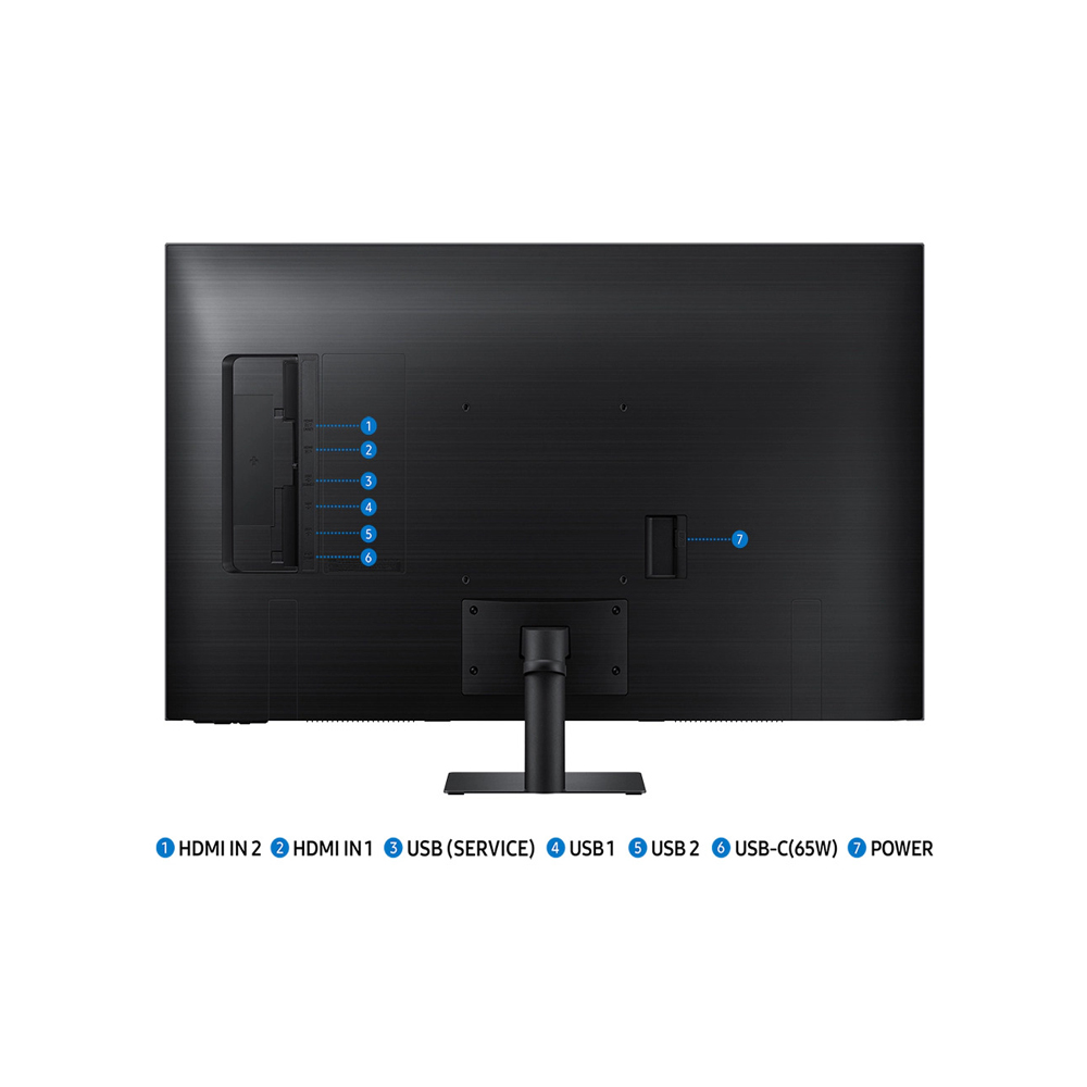 Samsung 43" M7 4K UHD(3840x2160) USB-C Black Smart Monitor