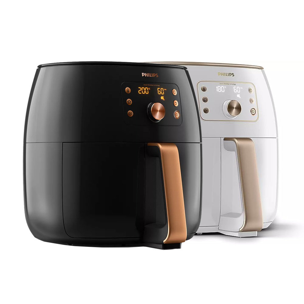 Philips HD9870/20 Premium Airfryer XXL, Capacity: 1.4kg / 7.3L, 2225W, White