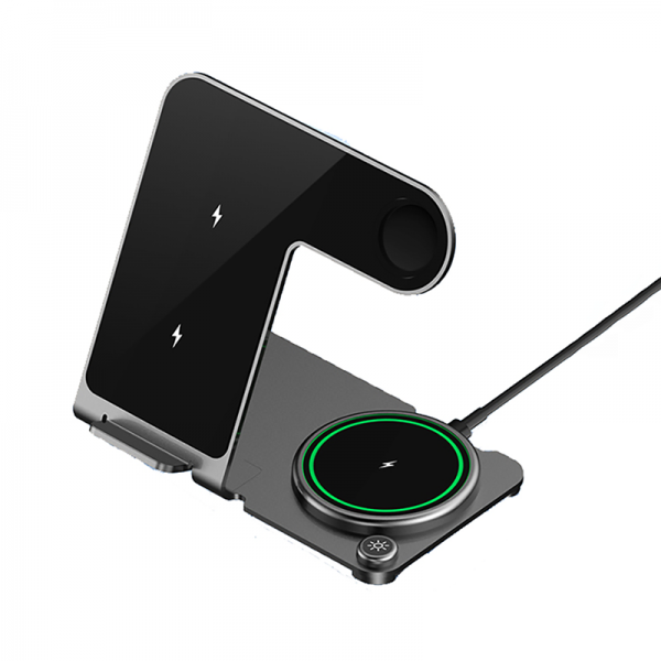 WIWU WI-W005 POWER AIR 3 IN 1 WIRELESS CHARGER