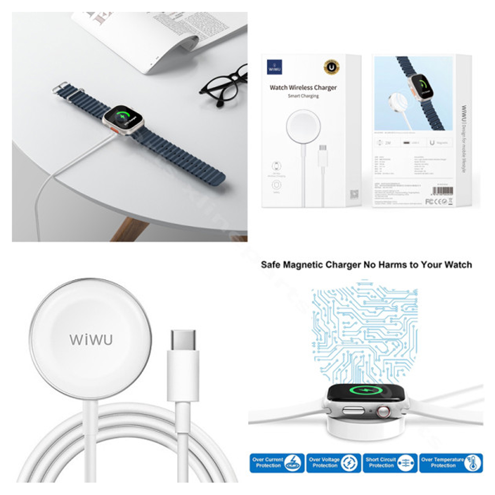 WIWU Watch Wireless Charger Smart Charging (WI-M18)