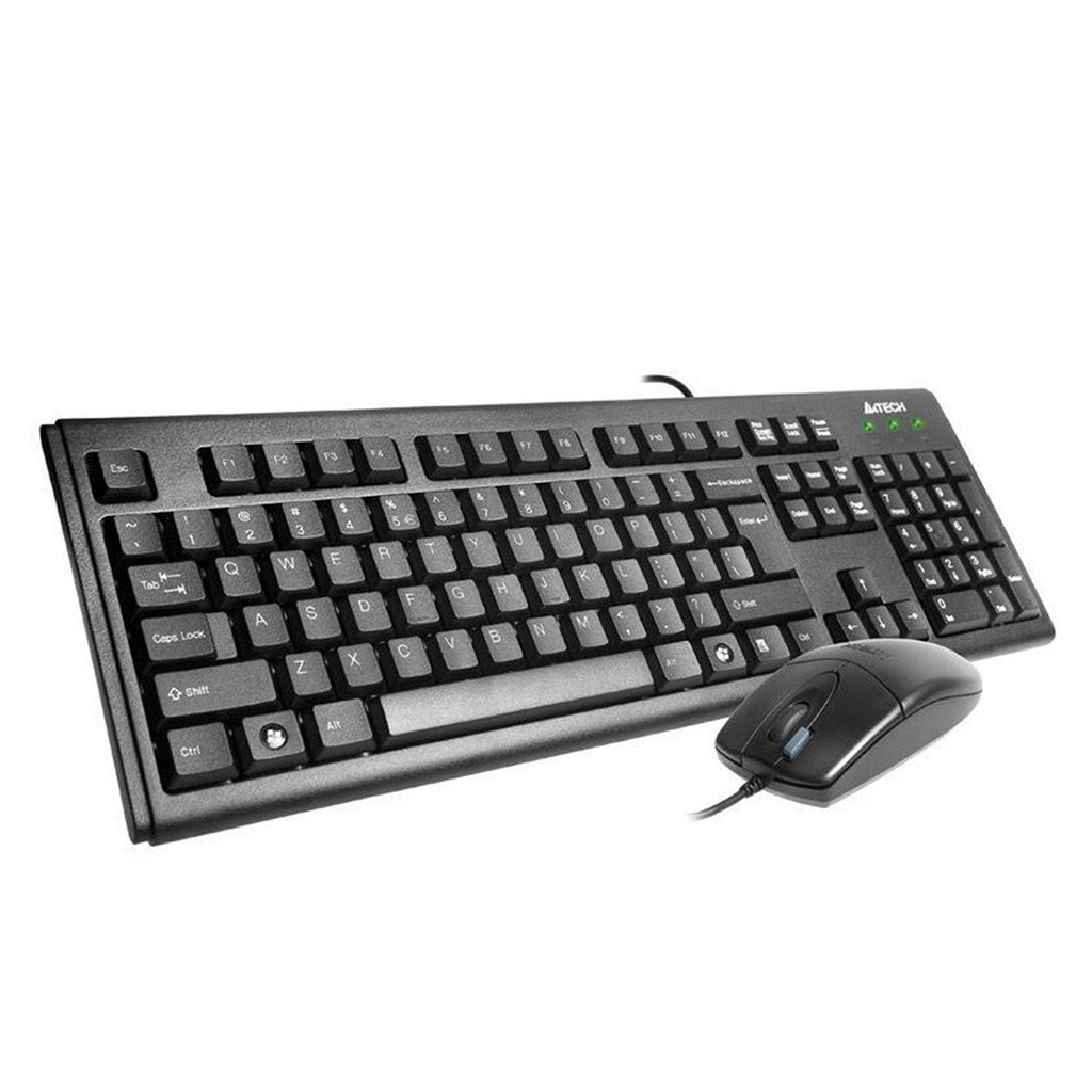 A4 Tech KM-72620D USB Wired Keyboard and Mouse Set