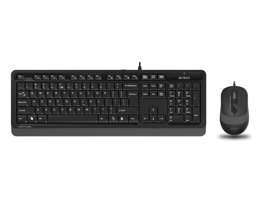 A4Tech Keyboard and Mouse Combo USB - F1010