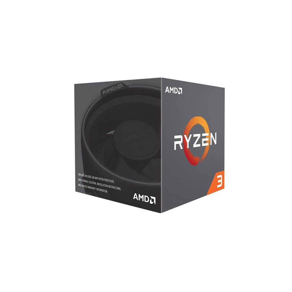 AMD Ryzen 3-1200 3.10GHz up to 3.40GHz 4 Cores 4 Threads 2MB Cache AM4