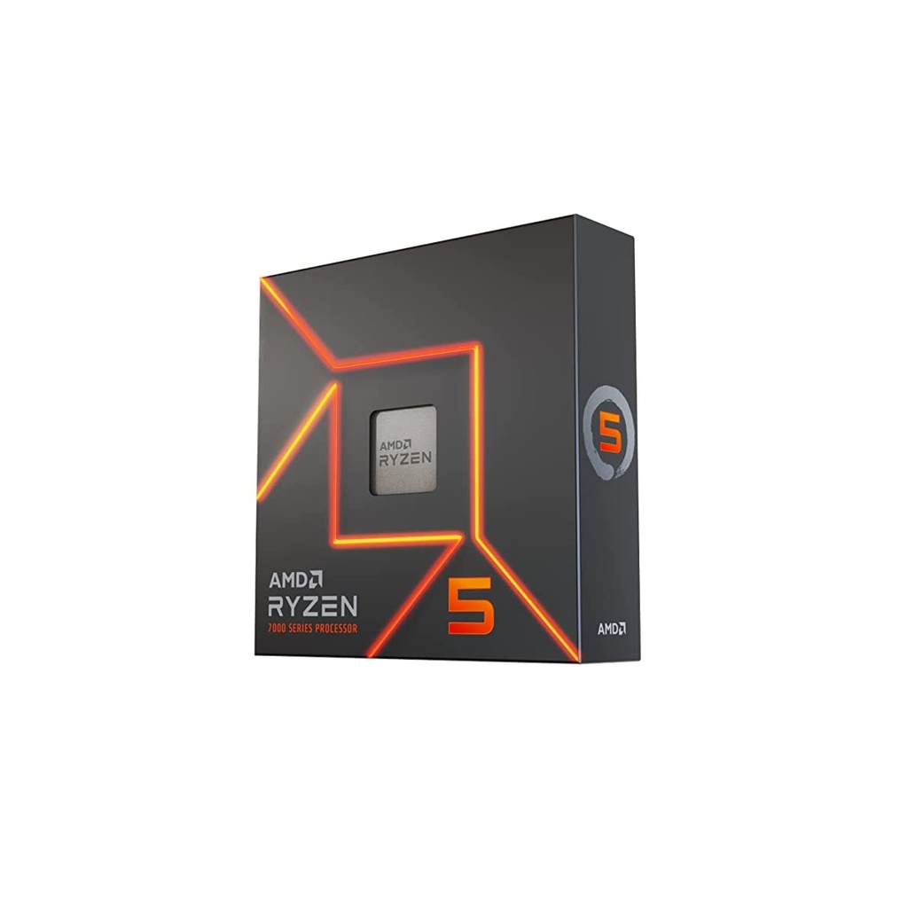 AMD Ryzen 5-7600X 4.7GHz up to 5.3GHz 6 Core 12 Threads 6MB Cache AM5