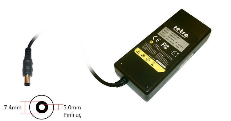 Adaptor DCA-HC035 19V 4.74a 90W 5.0mm/7.4mm