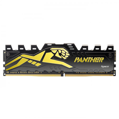 Apacer Panther Black-Gold 16GB 3200Mhz CL16 DDR4 RAM (AH4U16G32C28Y7GAA-1)