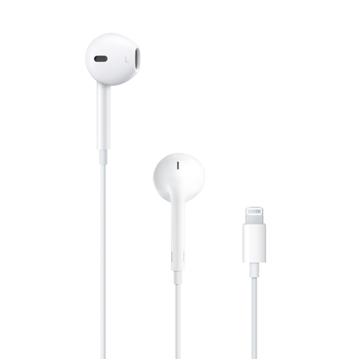 Apple Earpods with Remote and Mic, Lightning Connector, White