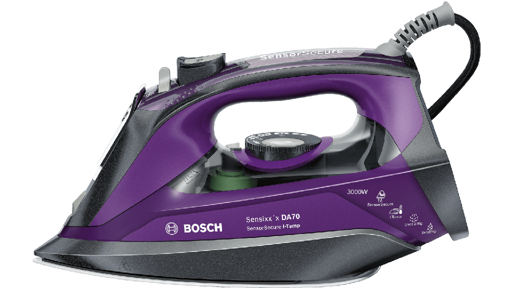 Bosch TDA703021L 3000W Steam Iron Violet/Black