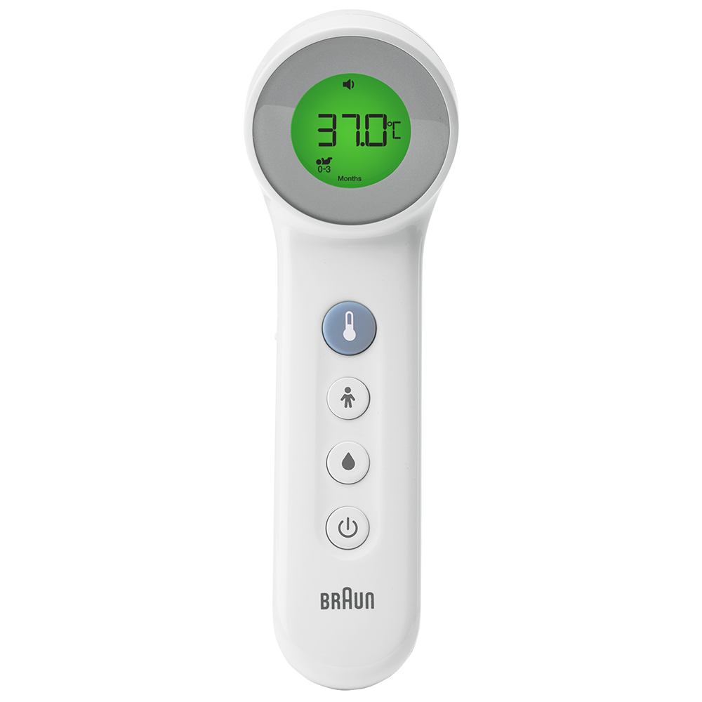 Braun BNT400 3-in-1 no touch Forehead Thermometer White