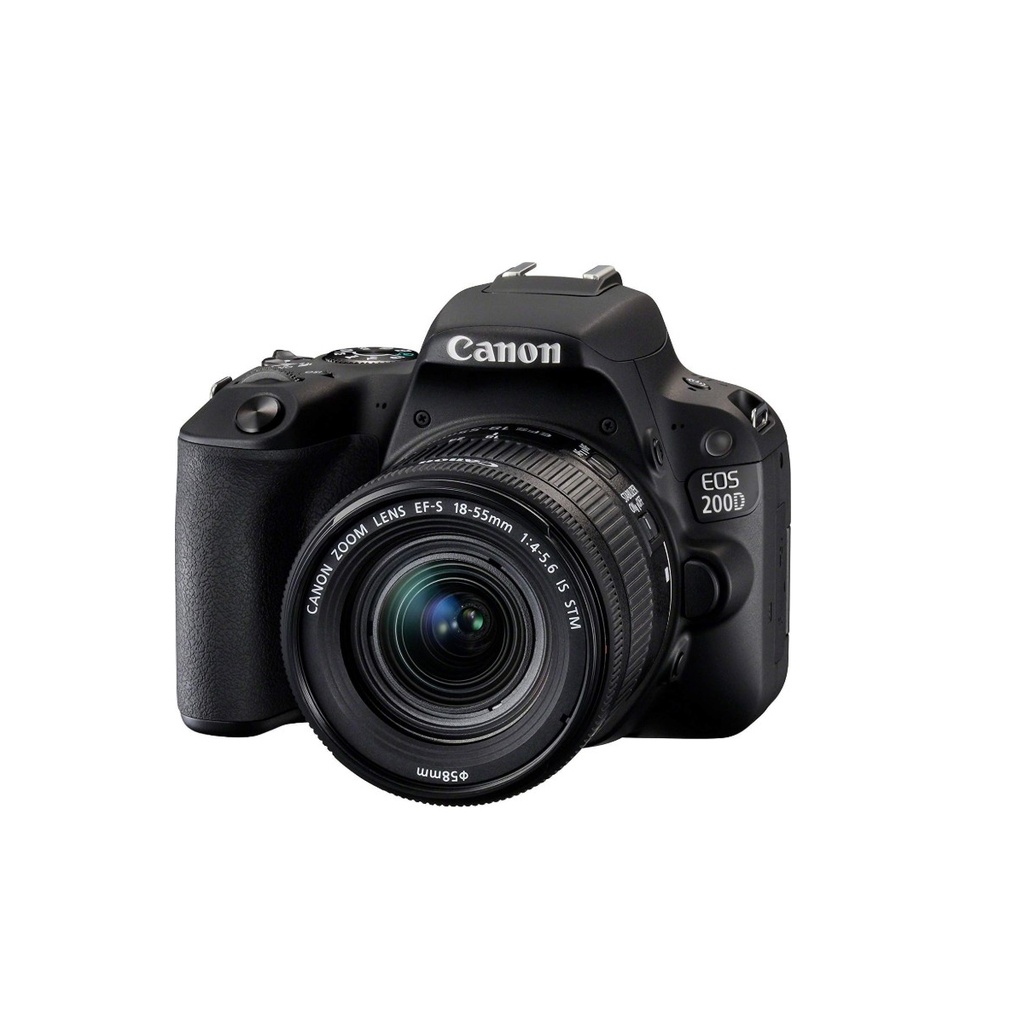 Canon EOS 200D 24.2MP DSLR Camera + EF-S 18-55 mm f4 is STM Lens