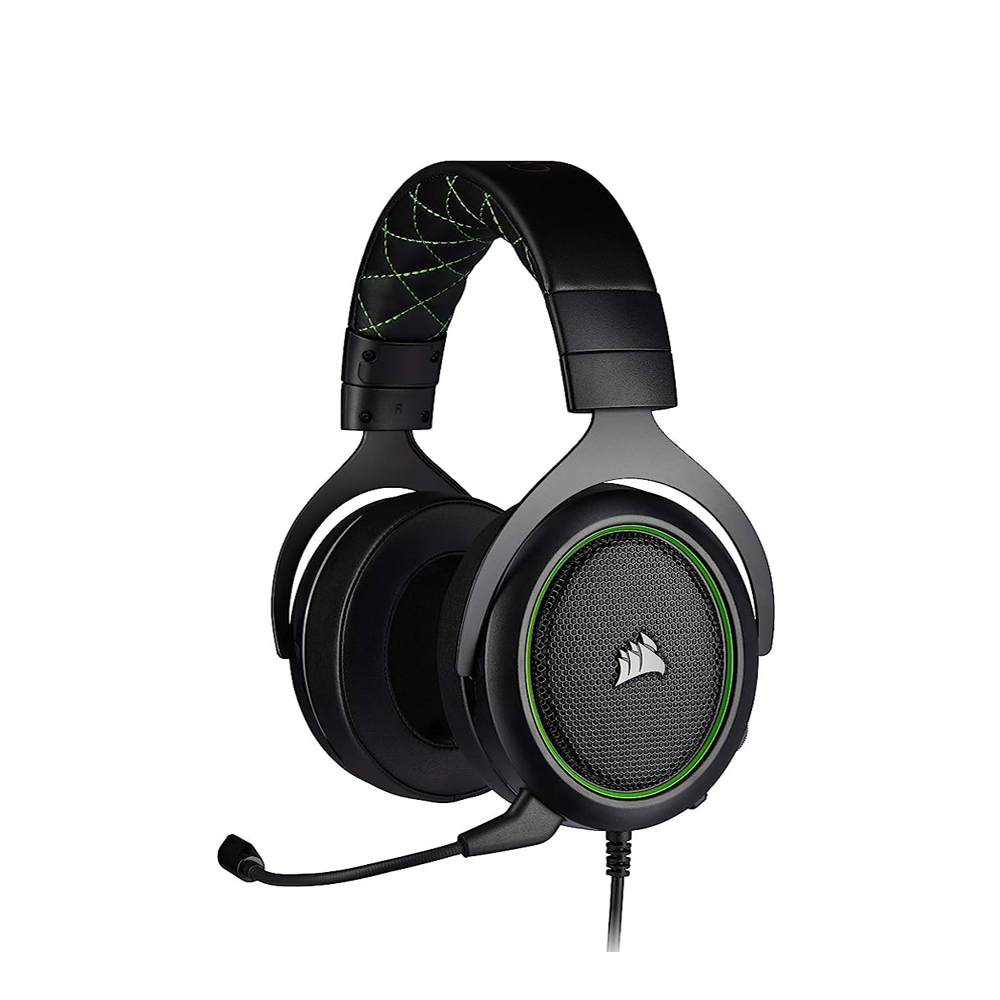 Corsair HS50 PRO STEREO Gaming Headset For PC, Mac,Mobile,XBOX Series X,XBOX One,PS5,PS4,Switch- Green
