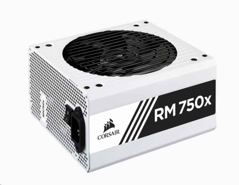 Corsair RM750x power supply unit 750 W 20+4 pin ATX ATX Black, White