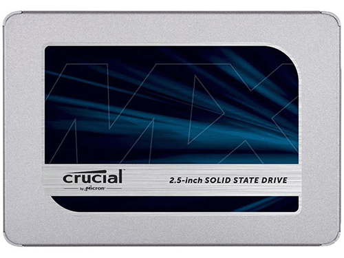 Crucial MX500 500GB CT500MX500SSD1 SATA 2.5-inch, SATA 6.0Gb/s, 560 MB/s Read, 510 MB/s Write