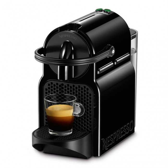 DeLonghi EN80.B Nespresso Inissia - Coffee Machine for Coffee Capsules, 1260W, 19 bar, 0.8L, Black