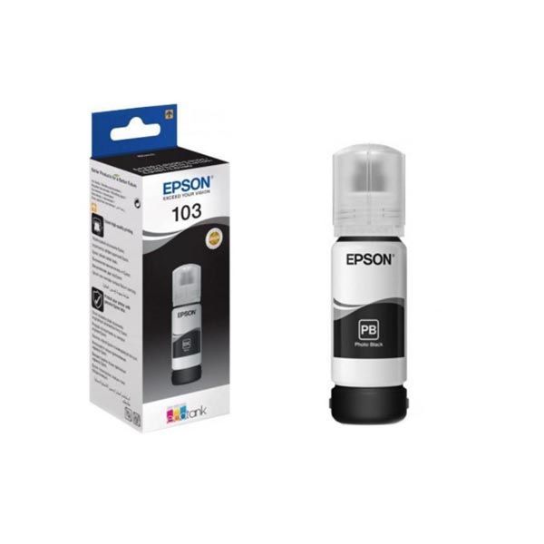 Epson original 103 ink Black C13T00S14A, 103,65ml, Epson EcoTank L3151, L3150, L3111, L3110