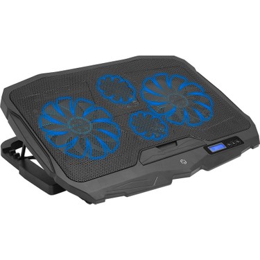 Frisby FNC-5230ST (2x12.5cm 2x7cm) 4 Fans, 10"-17" Notebook Cooler, 5 Level Stand