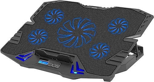 Frisby FNC-5232ST 10-15.6 inch 5 LED Fan 2 Port USB 5 Stage Notebook Cooler