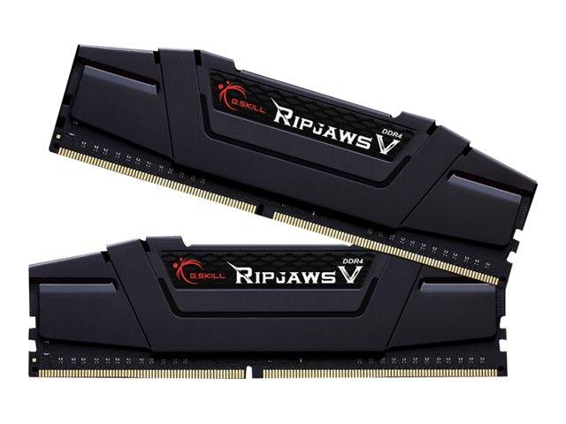 G.SKILL RIPJAWS V / DDR4 / KIT / 32 GB: 2 X 16 GB / DIMM 288-PIN / 4000 MHZ / PC4-32000 / CL18 / 1.4 V / UNBUFFERED / NON-ECC / CLASSIC BLACK | F4-4000C18D-32GVK