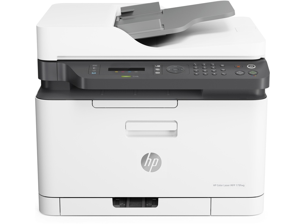 HP COLOR LASER MFP 179FNW / MULTIFUNCTION PRINTER / COLORED / LASER / A4 (210 X 297 MM) (ORIGINAL) / A4/ UP TO 18 PPM (COPYING) / UP TO 18 PPM (PRINTING) / 150 SHEETS / 33.6 KBPS / USB 2.0, LAN, WI-FI(N) | 4ZB97A