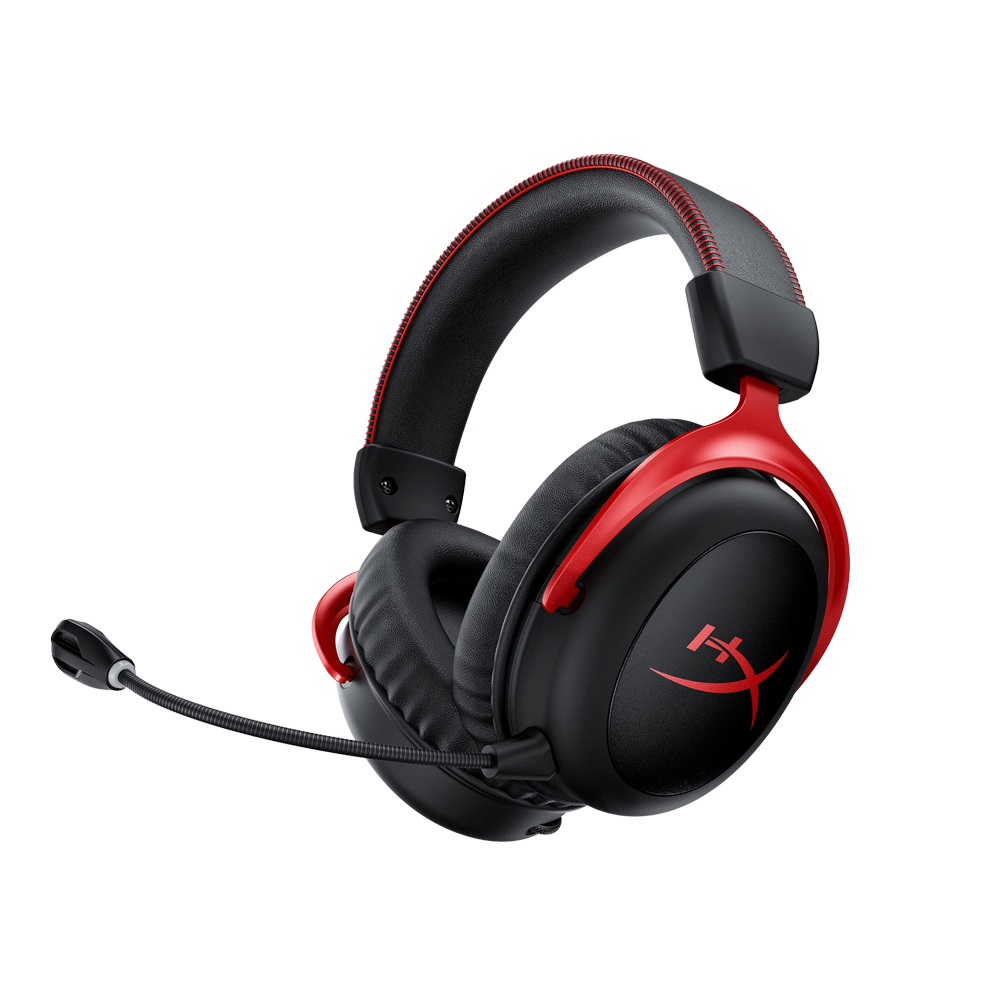 HyperX Cloud II HHSC2X-BA-RDG Wireless Gaming Headset for Windows, PS4, PS5, Switch - New