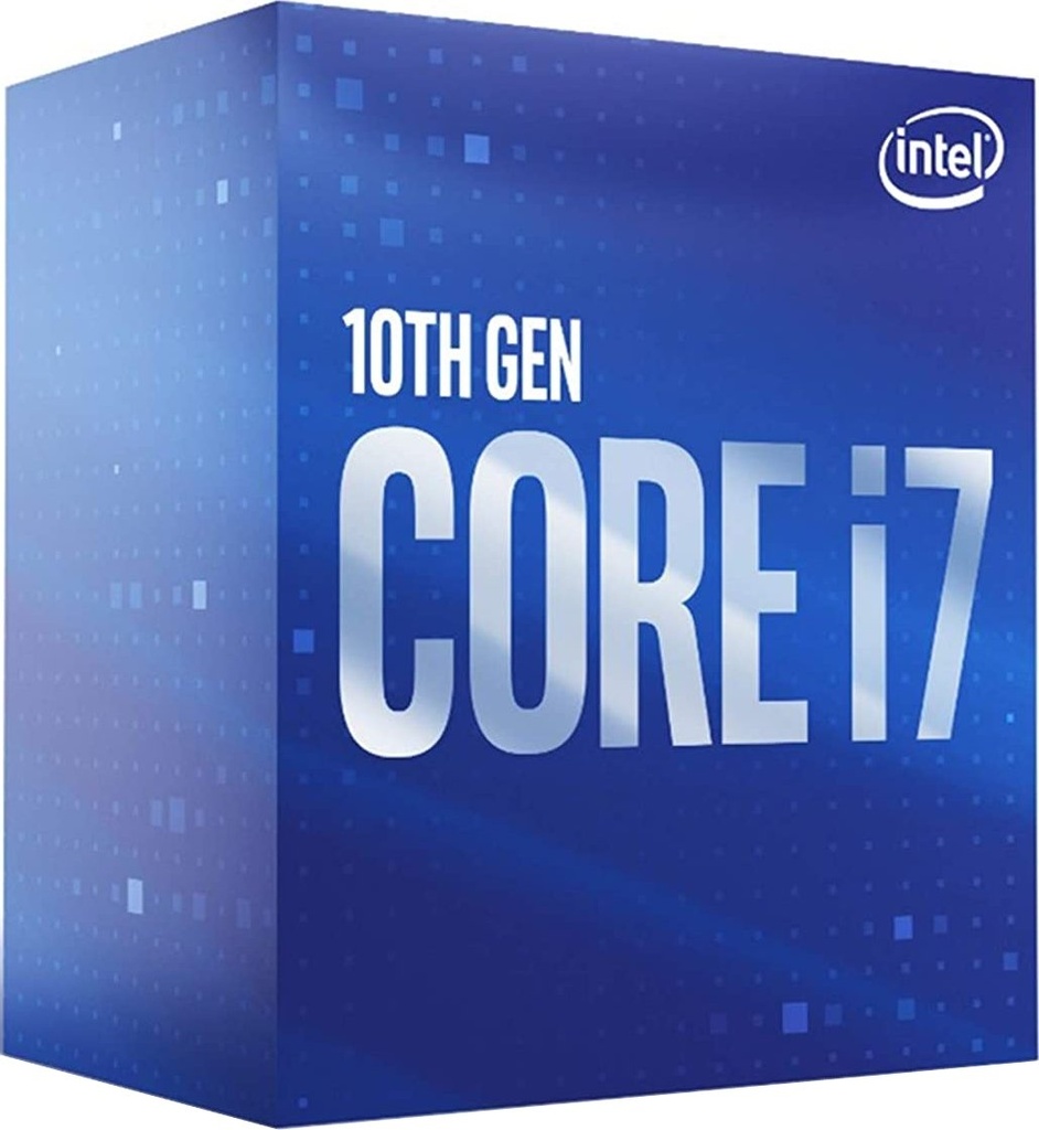 Intel Core i7-10700K 3.8 GHz up to 5.10 GHz 8 Cores 16 Threads 16MB Cache LGA1200 (no fan)