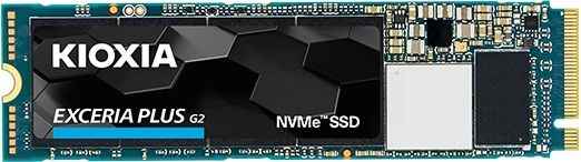 Kioxia 500GB SSD M.2 2280 Exceria Plus G2 3D TLC NVMe LRD20Z500GG8