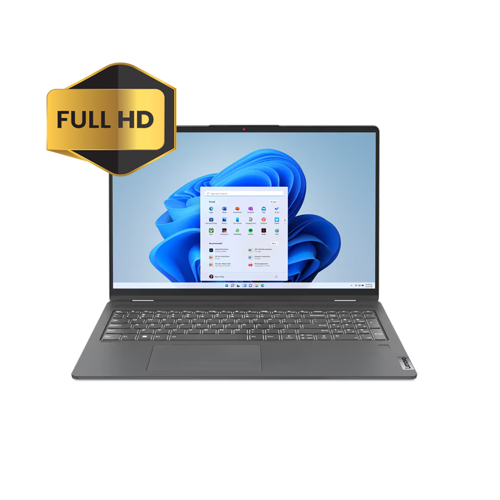 Lenovo IdeaPad Flex 5 16IAU7-82R80002US i7-1255U 16GB RAM 512GB SSD 16" 2K+ (2560x1600) x360 Touchscreen Windows 11