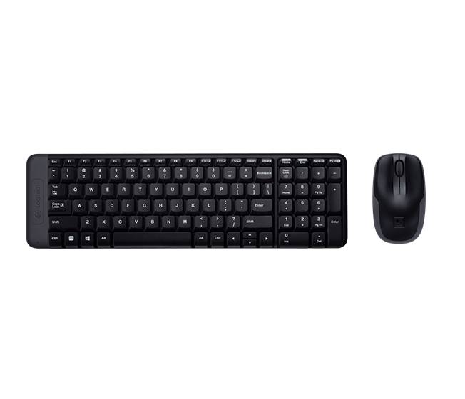 Logitech MK220 Wireless Keyboard Mouse Set