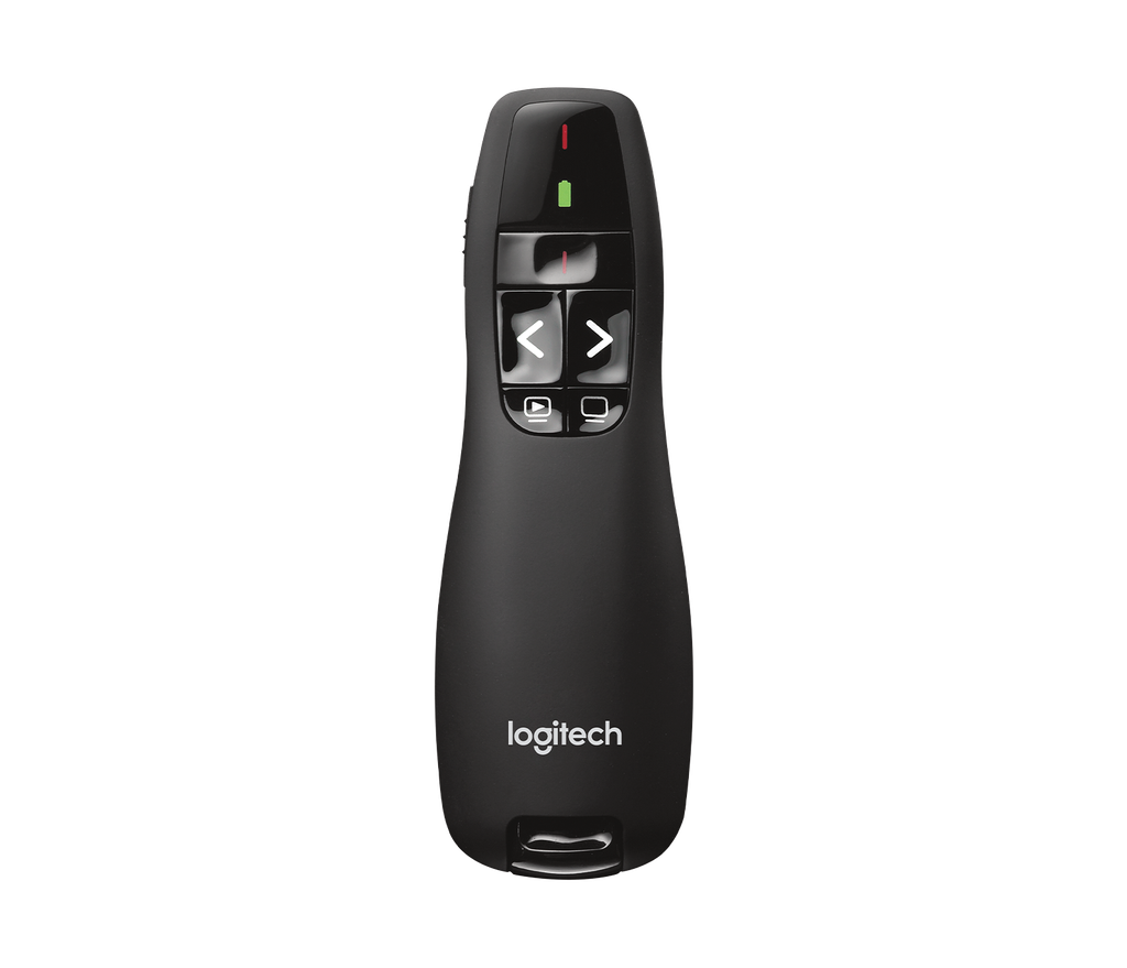 Logitech R400 Wireless Laser Presentation Remote (Black)