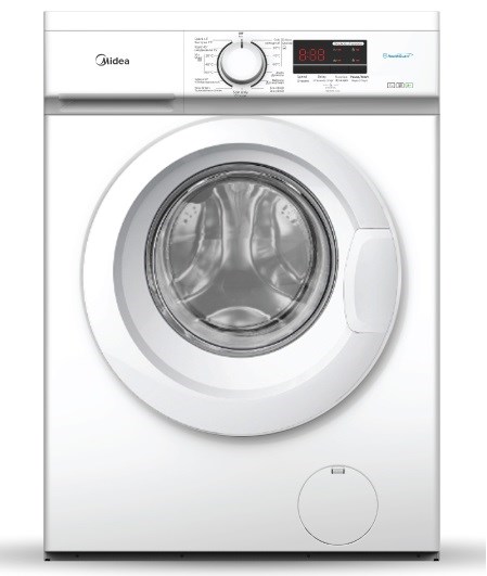 MIDEA MFE60-U1012 White Washing Machine 6kg Gross Dimensions (W×D×H) mm 655 × 500 × 885