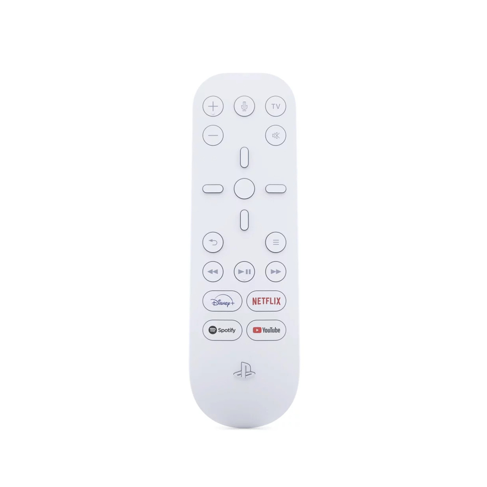 White Media Remote - PS5 (PlayStation 5)