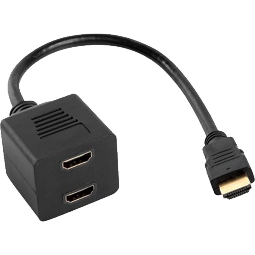 Qport Q-HF2X HDMI M to HDMI F +HDMI F Converter